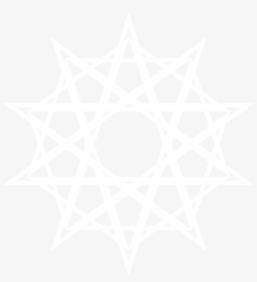 Katagamian Pentagram - Black-and-white, transparent png