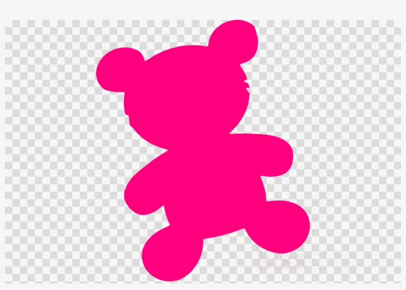 Transparent Background Arrow Icon Clipart Arrow - Black Teddy Bear Silhouette, transparent png