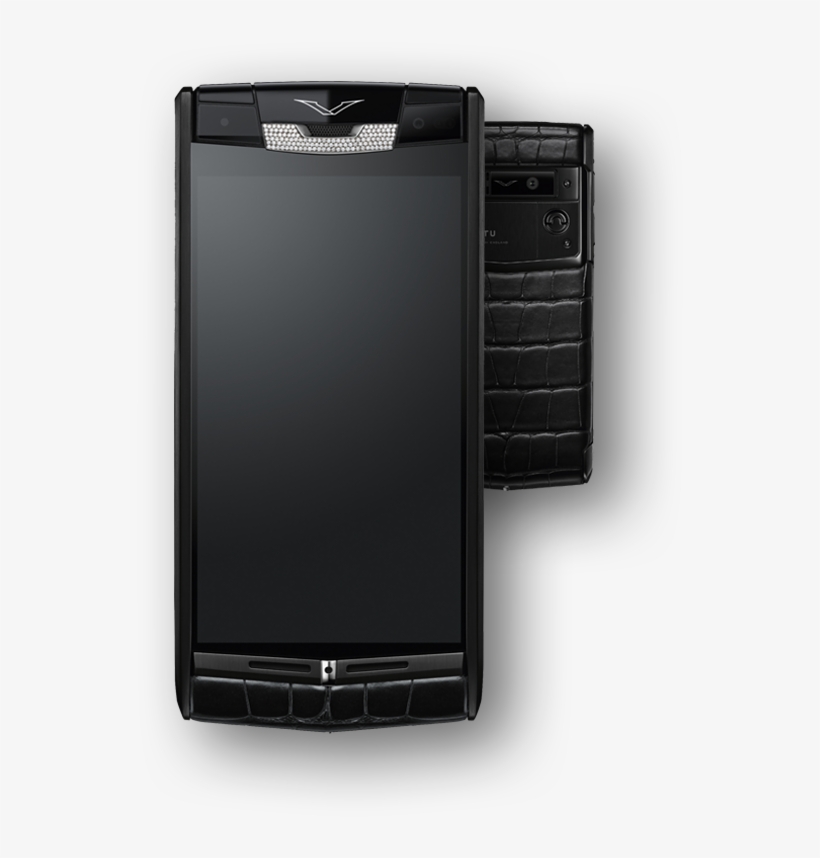Vertu Pure Jet Alligator Diamonds - Smartphone, transparent png