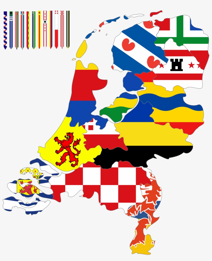 Flags Of Provinces Of The Netherlands - Netherlands, transparent png
