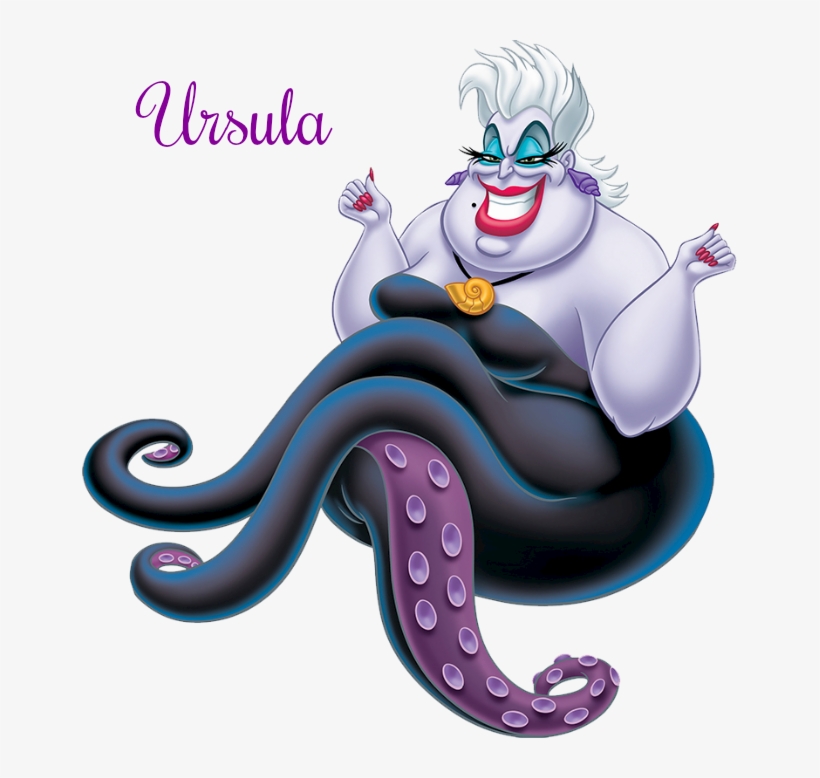 Ironically Enough, It Wasn't Until I Started Putting - Cardboard Cutouts: Ursula - The Little Mermaid Disney, transparent png