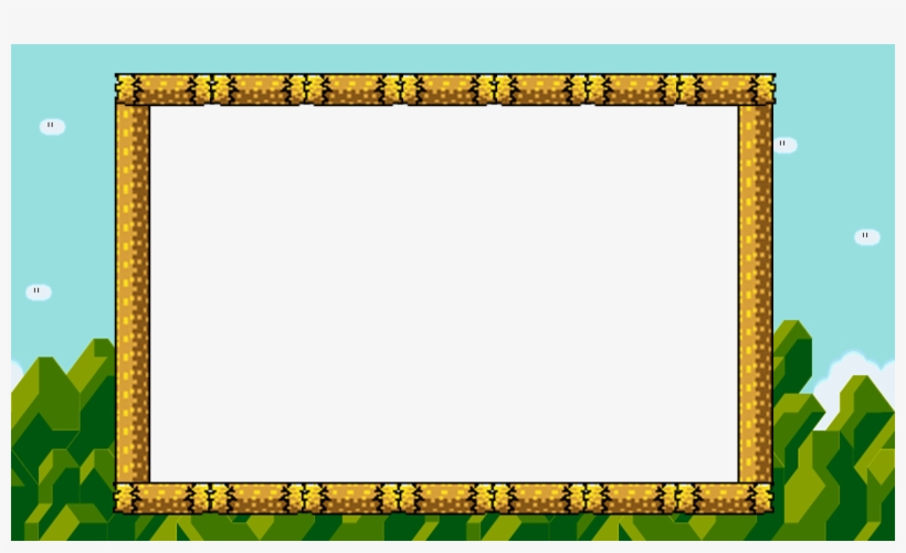 Overlay I Use For When I Stream Smw - Picture Frame, transparent png