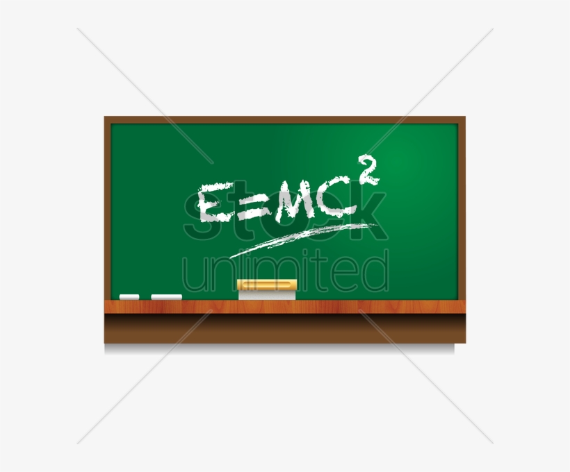 Chalkboard With Formula V矢量图形 - Eraser, transparent png