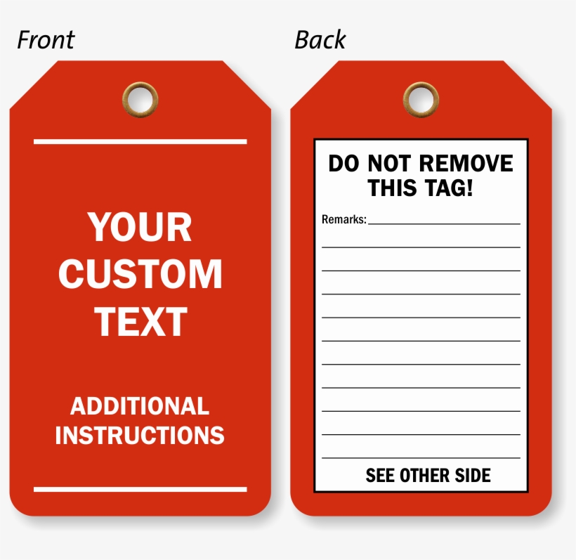 Zoom - Personalize - Unsafe Do Not Use, Heavy Duty 15 Mil Thick Vinyl Tag,, transparent png