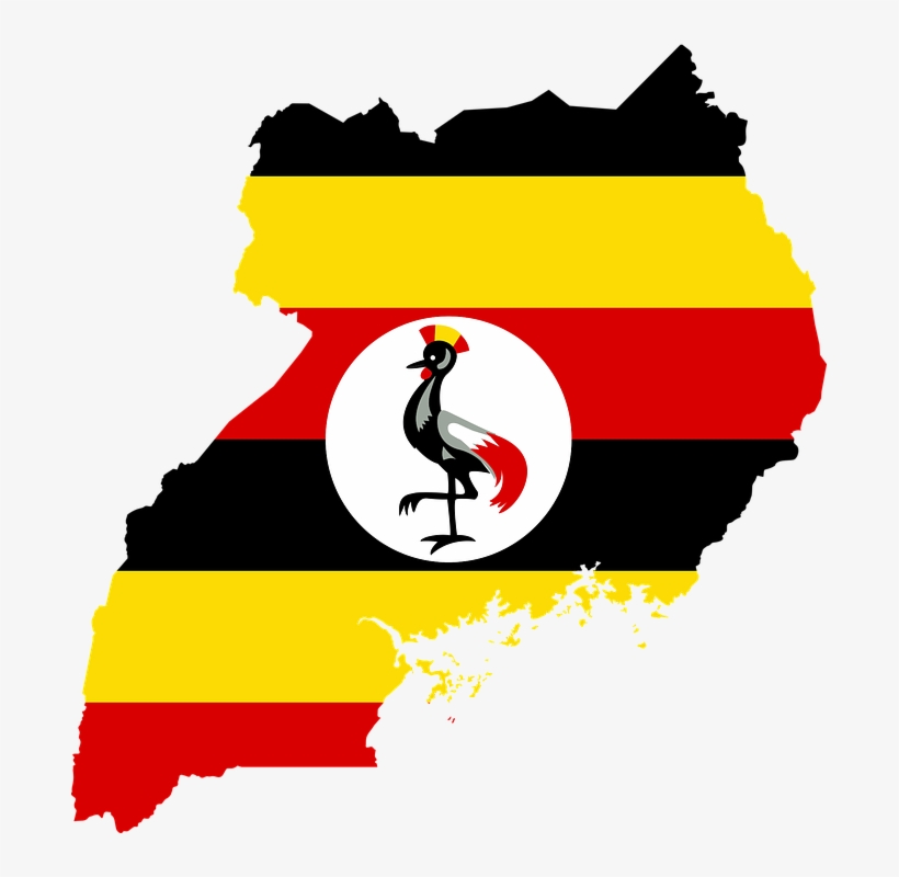 A Return To Uganda With Royal College Of Obstetrics - Uganda Flag Map, transparent png