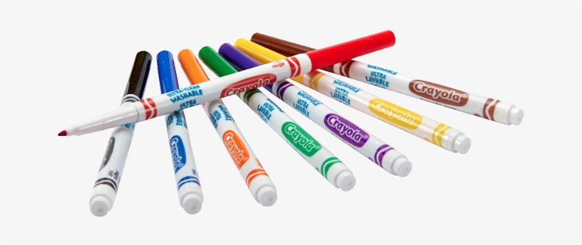 Thumb Image - Crayola Washable Markers Png, transparent png