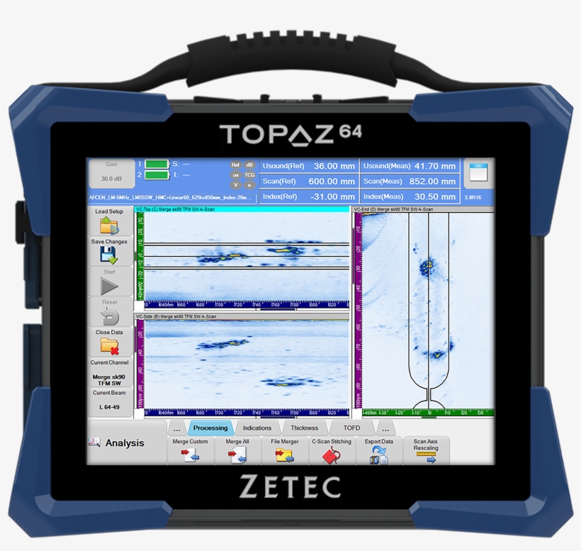 Topaz64 Portable 64 Channel Phased Array Ut Instrument - Nondestructive Testing, transparent png