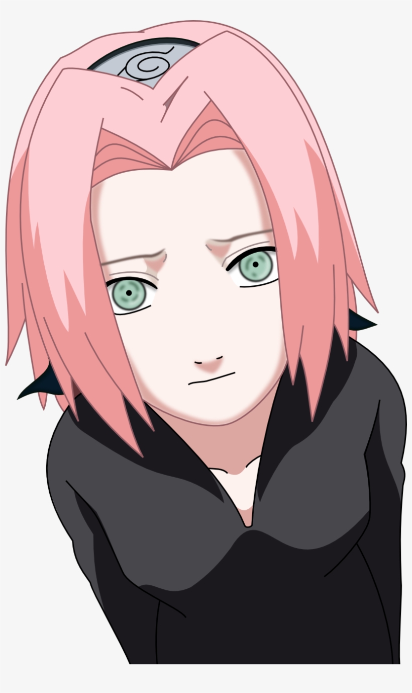 I Wanted To Know How Sakura Would Look Like With Mangekyou - Sakura Haruno Hair Png, transparent png