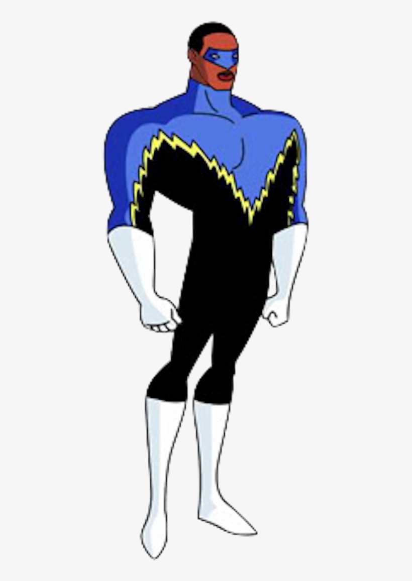Black Lightning - Cartoon, transparent png