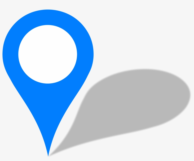 Apple Products Sold Around The World - Location Pin Blue Png, transparent png