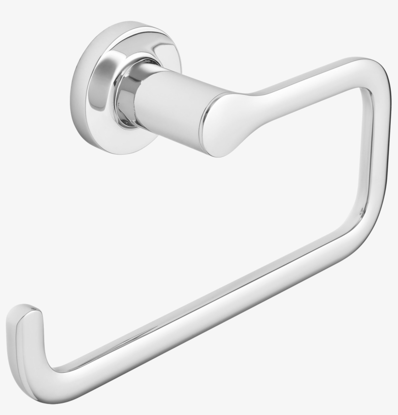 Studio S Towel Ring In Polished Chrome - Towel, transparent png