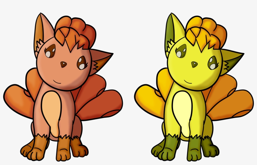Cutie Vulpix, transparent png