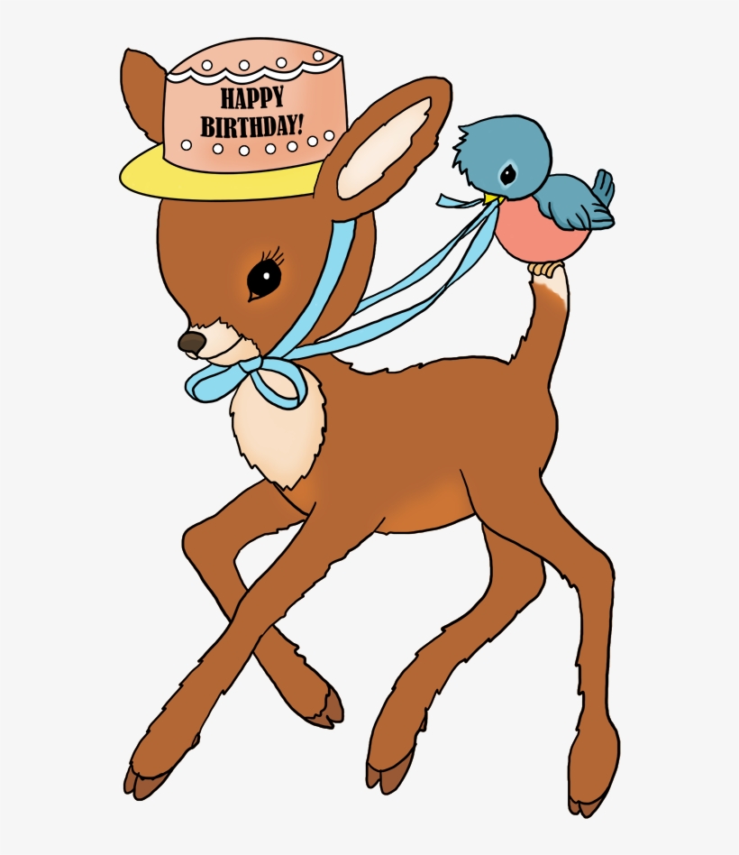 Happy Birthday Greeting With Flowers, Bambi Birthday - Birthday, transparent png