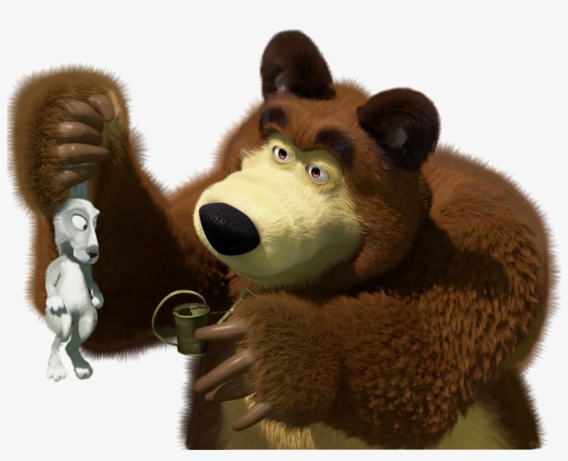 Masha And The Bear Transparent Png Clip - Masha And The Bear, transparent png