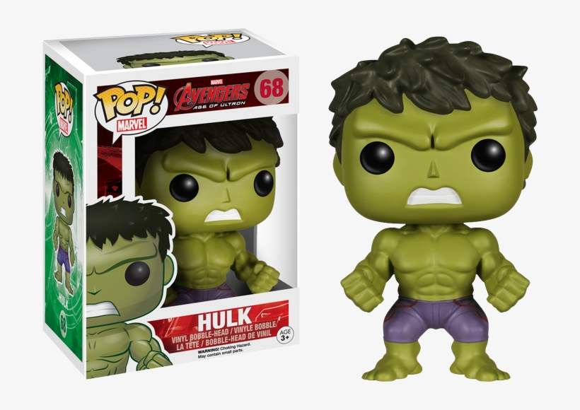 Avengers Age Of Ultron - Funko Pop De Hulk, transparent png
