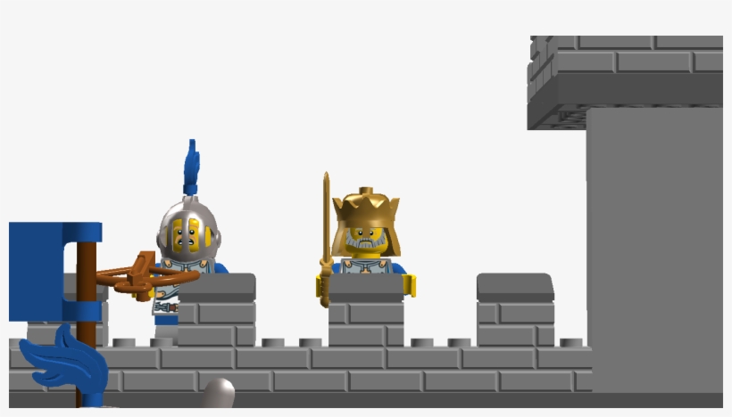 Connectable Castle Wall - Cartoon, transparent png