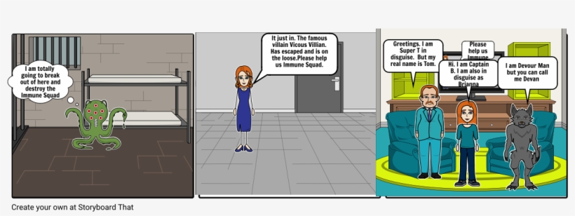 Revenge Of The Vicious Villain - Cartoon, transparent png