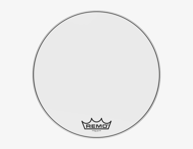 Powermax® Ultra White Pipe Band Image - Remo 6 Inch Emperor Batter Drum Head (smooth White), transparent png