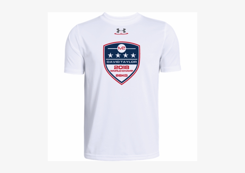 Under Armour Youth White David Taylor World Champ - David Taylor, transparent png