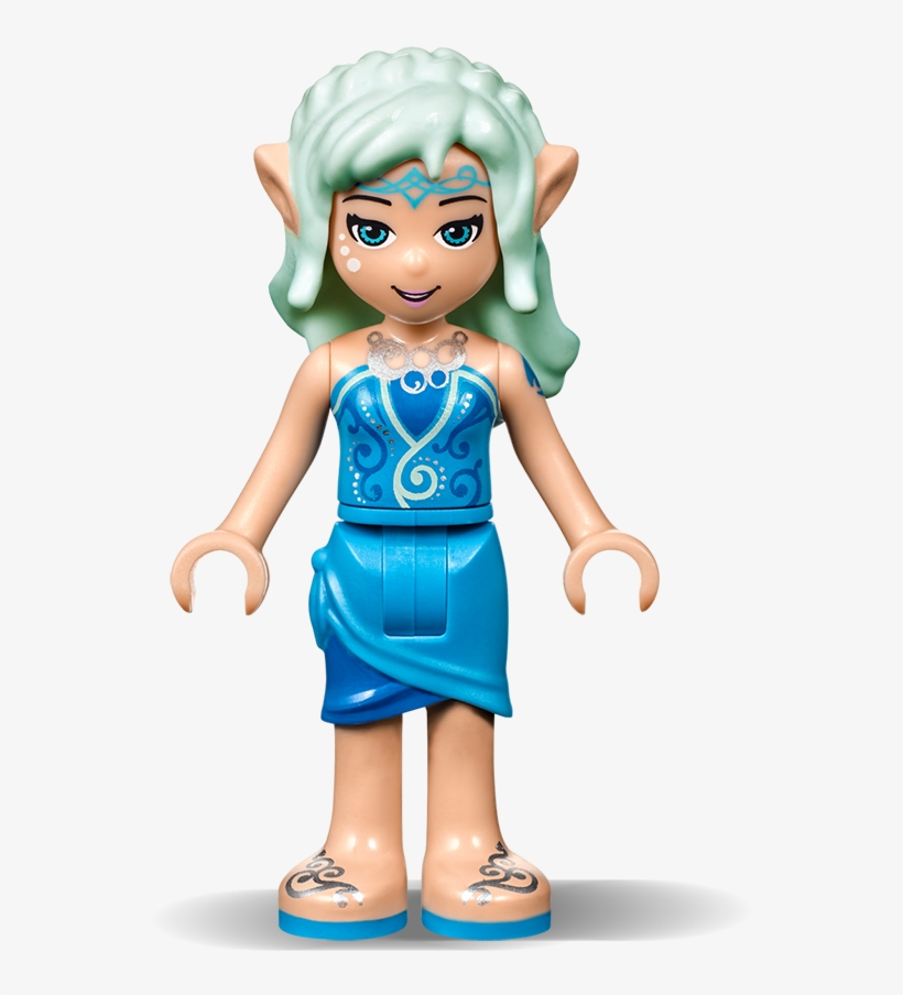 Naida, The Water Elf - Lego 41181 Naida's Gondola And The Goblin Thief Building, transparent png