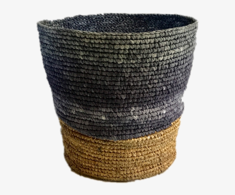 Natural/blue Laundry Basket - Blue, transparent png