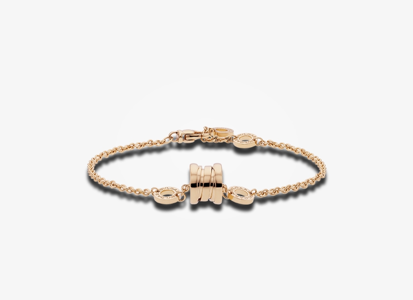 Zero1 Soft Bracelet In 18 Kt Pink Gold - Bvlgari B Zero1 手鍊, transparent png