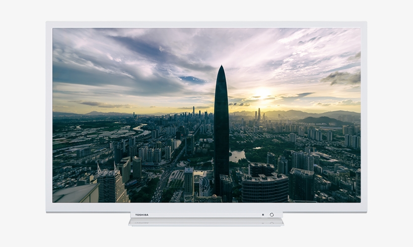 32" Toshiba Hd Ready Tv - Television Set, transparent png