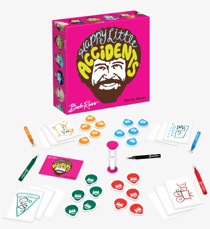 Bob Ross Happy Little Accidents Game, transparent png
