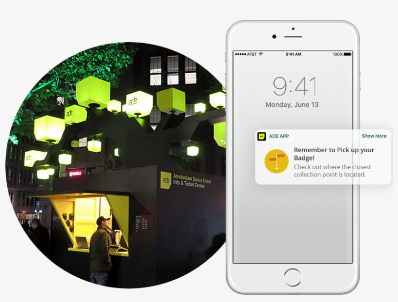 Ade Notification - Smartphone, transparent png