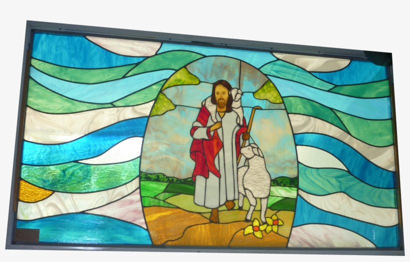 And They Took Up Twelve Baskets Full Of Broken Pieces - Stained Glass, transparent png