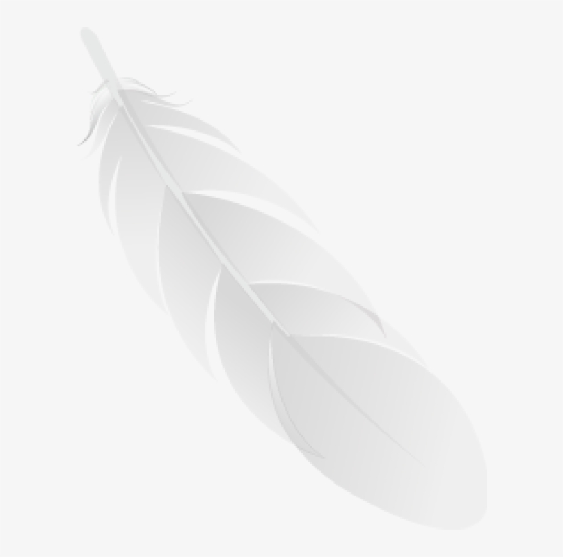 Feather Black Icon Png Image - Throwing Knife, transparent png