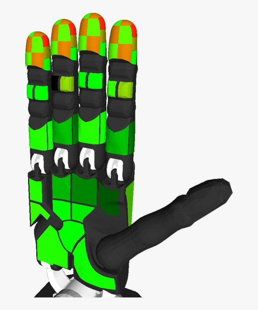 Sensorized Shadow Robot Hand Palm, Proximal And Middle - Scuba Diving, transparent png