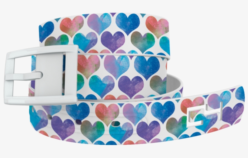 Watercolor Hearts Blue Classic - Watercolor Painting, transparent png