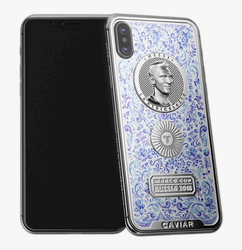 Caviar Iphone X Messi - 2018 World Cup, transparent png