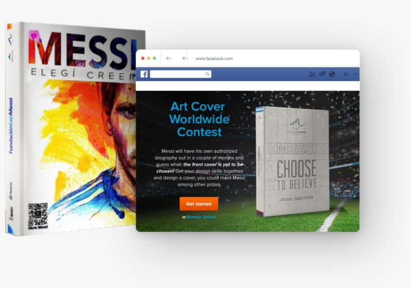 The Winning Design Not Only Gets To Become The Official - Elegi Creer:messi - Vv.aa., transparent png