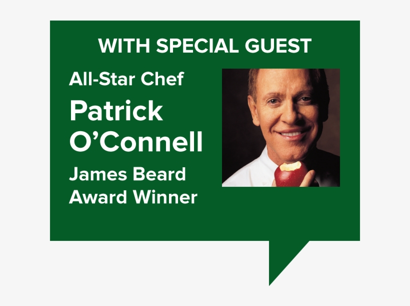 Special Guest All-star Chef Patrick O'connell, James - Patrick O Connell, transparent png