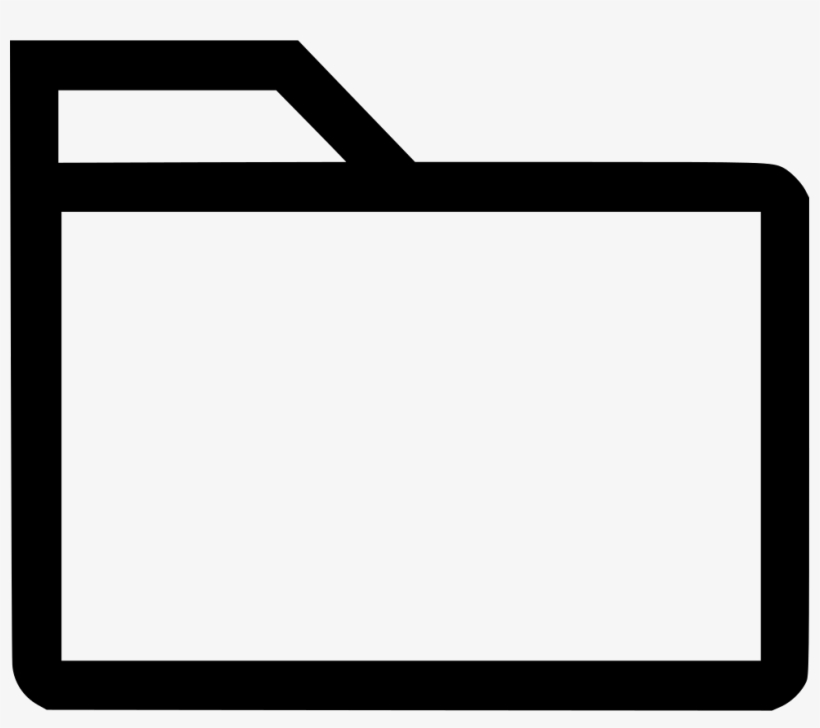 Png File Svg - Briefcase Outline, transparent png