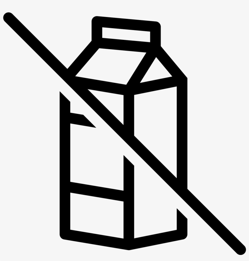 Non Lactose Food Icon - Lactose, transparent png