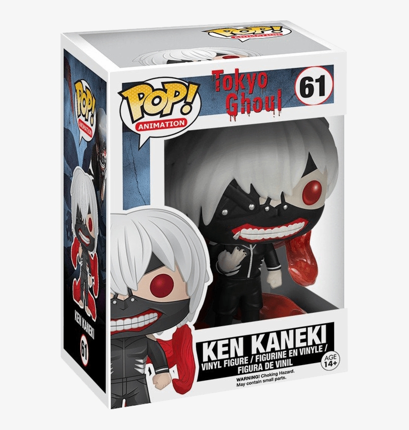 Funko Pop Animation Tokyo Ghoul Ken Kaneki - Figurine Pop Tokyo Ghoul, transparent png