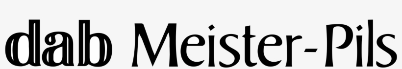 Dab Meister Pils Logo Png Transparent - Pilsner, transparent png