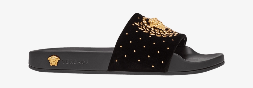 Versace Slippers - Slide, transparent png