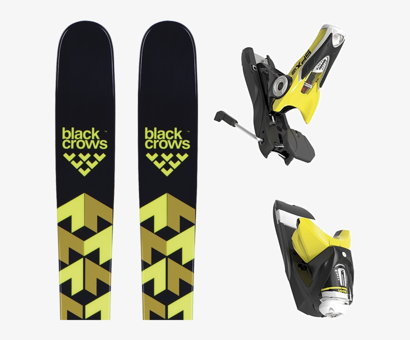 Black Crows Orb 2019 Look Spx 12 Dual Wtr B120 Black - Ski Head Twin Tips, transparent png