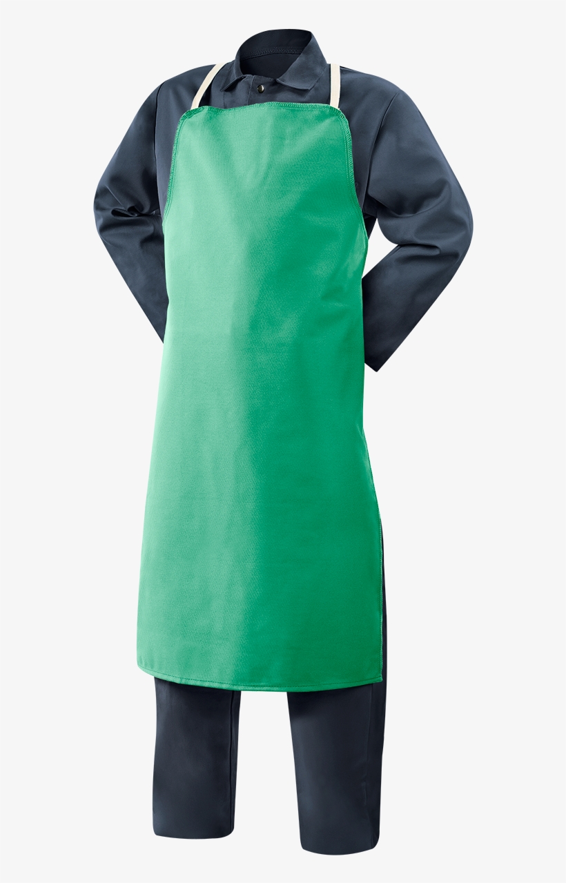 Begin Left Part Within Show Default - Steiner 10325 Bib Apron, Weldlite Green 9-ounce Flame, transparent png