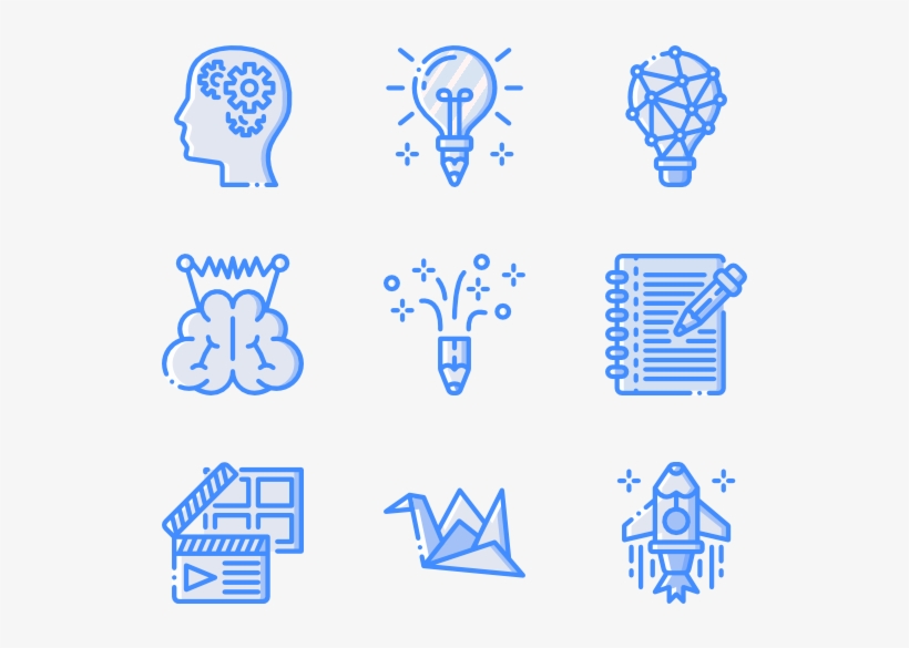 Creative 30 Icons, transparent png