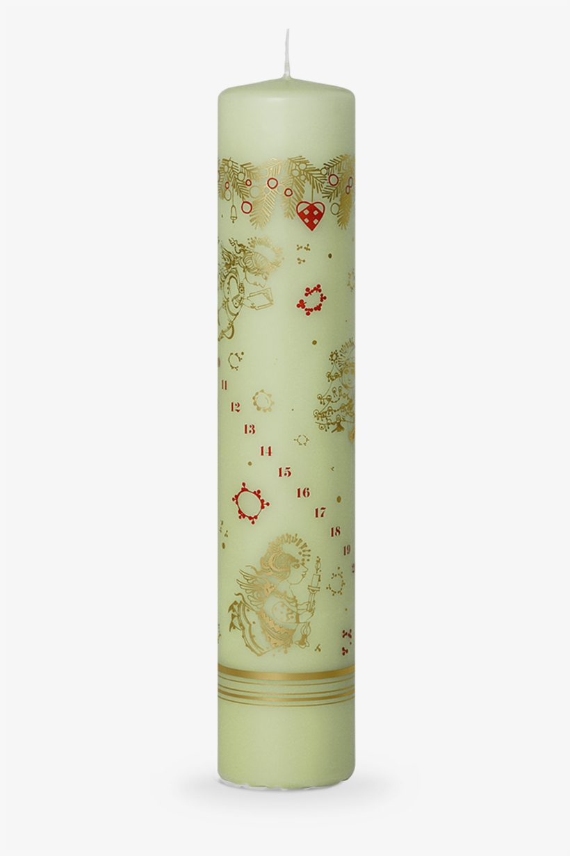 Christmas Tales Advent Candle Green Oe5 - Bjørn Wiinblad Advent Calendar Candle 2017, transparent png