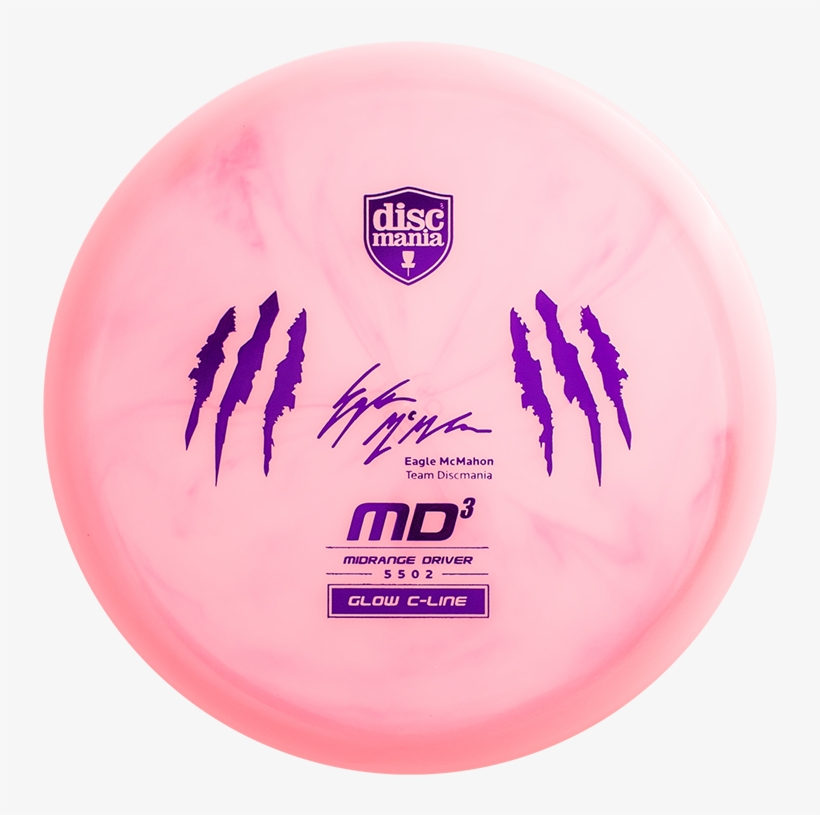 Discmania Md3 C 51d19352bdbac - Discmania Md3 Colour Glow C Line Eagle Mcmahon Signature, transparent png