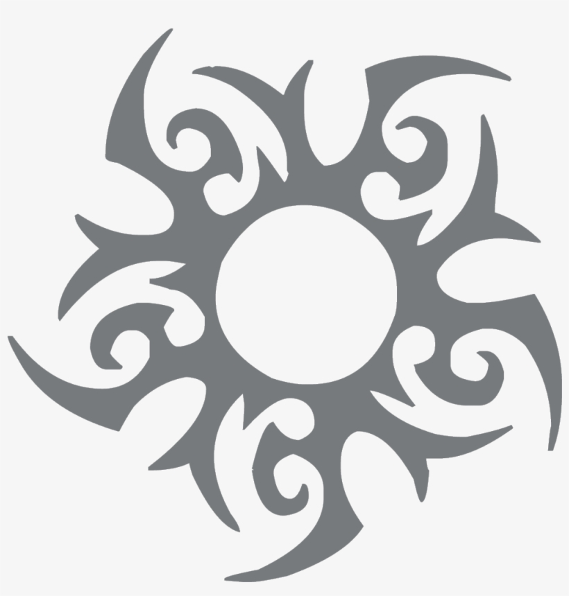 Tribal Sun Png - Tattoo Of A Sunshine, transparent png