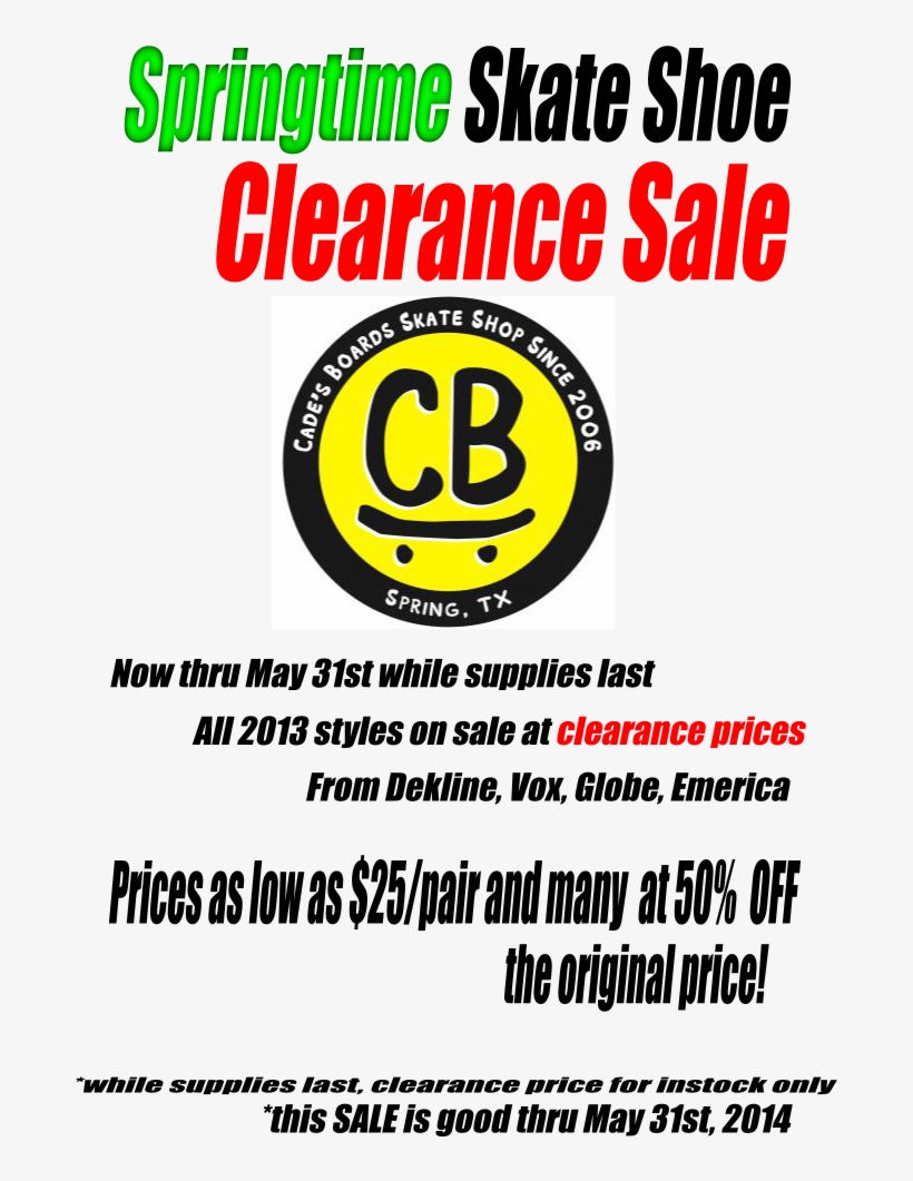 Springtime Shoe Sale Shoe Clearance Flyer - Hot Sauce, transparent png