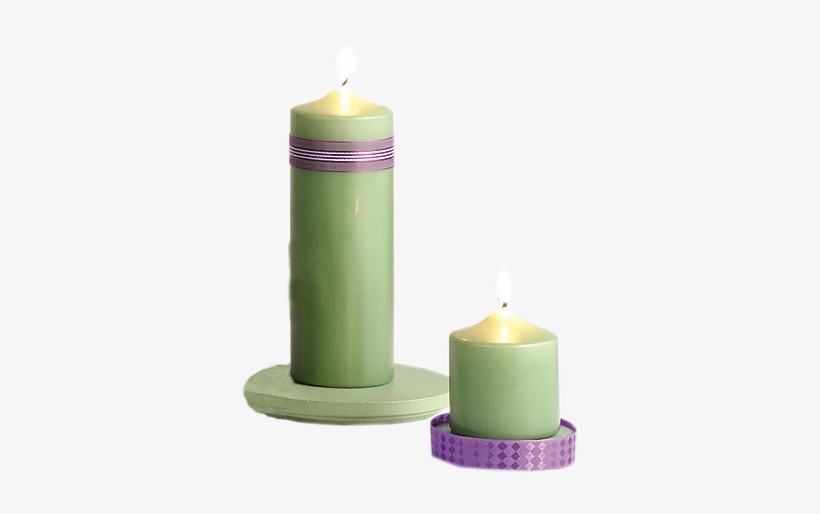 Altar Candles - Advent Candle, transparent png