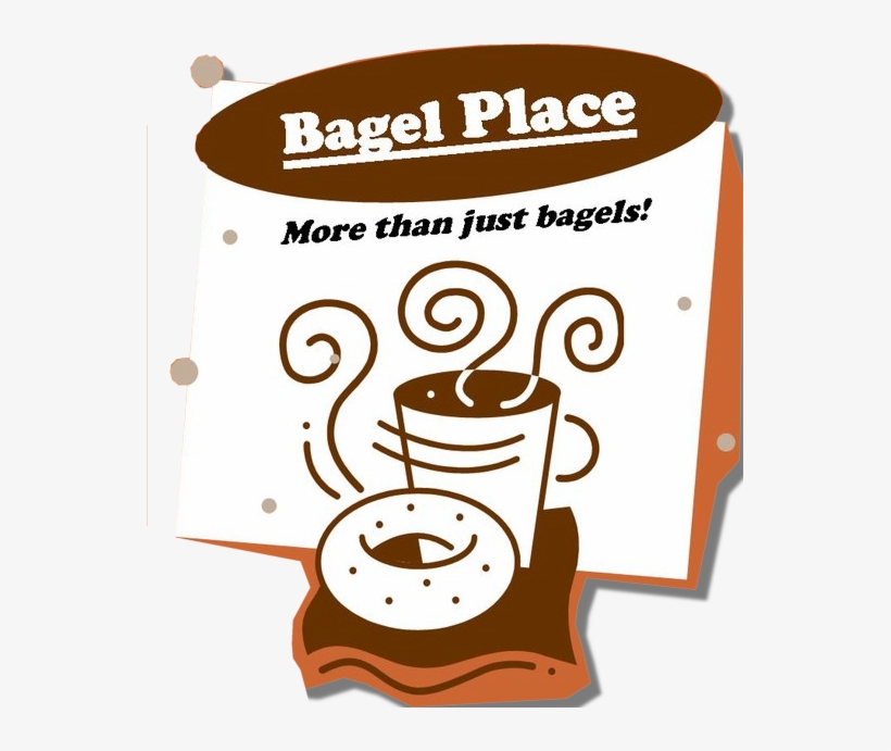 Png Transparent Place Amarillo Texas - Bagels And Coffee Clipart, transparent png